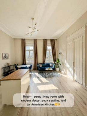 Luxury Parisian Designed 3-Bedroom Gem in Heart of Budapest